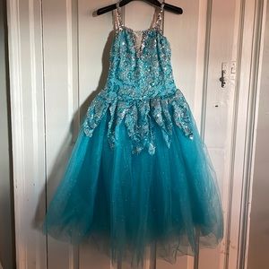 Revolution Corps de Ballet costume in Aqua